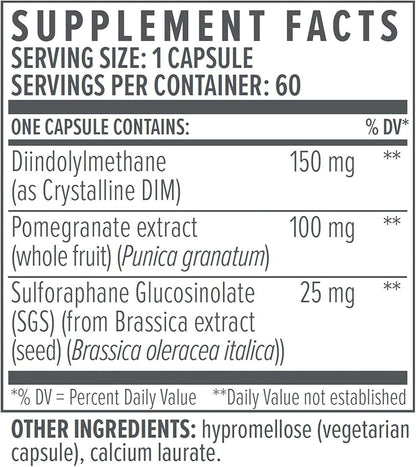 Biote Nutraceuticals - DIM SGS + - Hormone + Detox (60 Capsules)